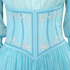 Film La Petite Sirène The Little Mermaid Ariel Bleu Robe Cosplay Costume