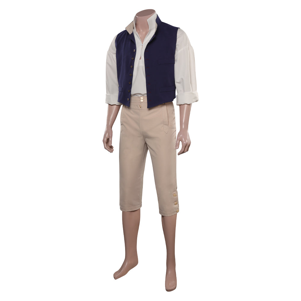 Adulte La Petite Sirène Prince Eric Homme Cosplay Costume