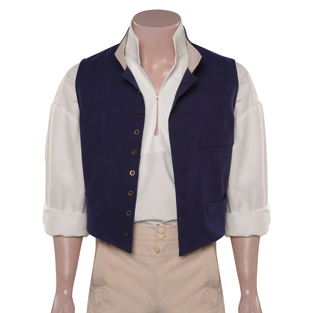 Adulte La Petite Sirène Prince Eric Homme Cosplay Costume