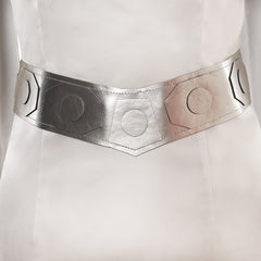 Star Wars Leia Organa Solo Blanc Tenue Cosplay Costume