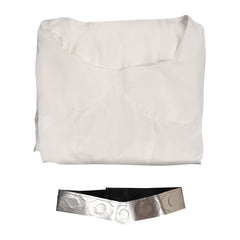 Star Wars Leia Organa Solo Blanc Tenue Cosplay Costume