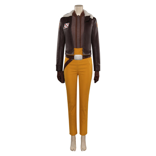 TV Ahsoka Hera Syndulla Femme Uniform Cosplay Costume