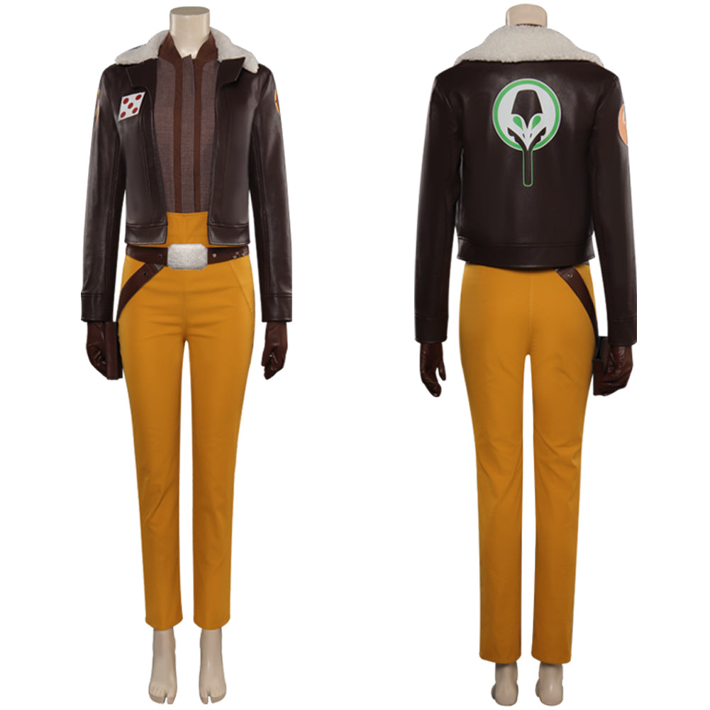 TV Ahsoka Hera Syndulla Femme Uniform Cosplay Costume