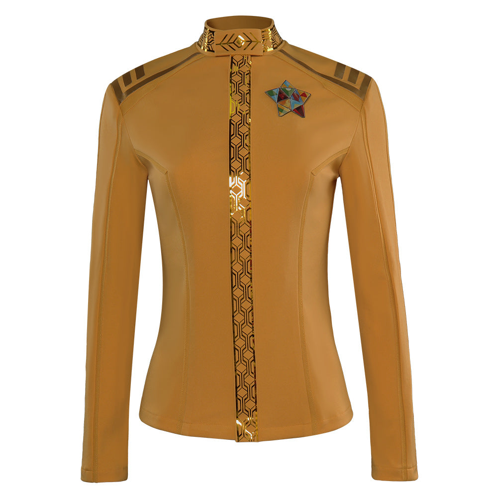 Star Trek: Strange New Worlds 2 Una Chin Riley Jaune Cosplay Costume