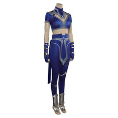 Mortal Kombat MK Kitana Jeu Cosplay Costume Halloween Carnaval