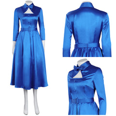 M.Maisel Femme Fabuleuse Maisel Robe Bleue Cosplay Costume