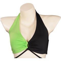 Kim Possible Shego Maillot De Bain Deux Piece cosplay Costume