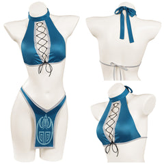 Mortel Kombat Kitana Maillot De Bain Cosplay Costume