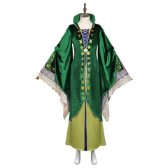 Hocus Pocus 2 Winifred Sanderson Robe Cosplay Costume Carnival Halloween