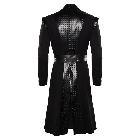 2022 Adulte House of the Dragon Daemon Targaryen Manteau Vintage Cosplay Costume Médiéval