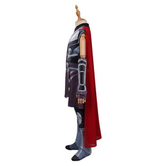 Thor: Love and Thunder Enfant Jane Foster Combinaison Cape Cosplay Costume
