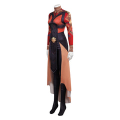 2022 Black Panther: Wakanda Forever Okoye Combinaison Cosplay Costume Halloween Carnaval