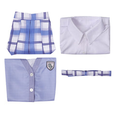Fim Do Revenge Eleanor Campus Uniforme Cosplay Costume