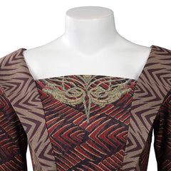 House of the Dragon Alicent Hightower Robe Vintage Cosplay Costume Médiéval