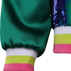 Zombies 3 Bucky Paillettes Veste Manteau Cosplay Costume