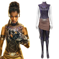 2022 Black Panther 2 Wakanda Forever Adulte Shuri Combinaison Cosplay Costume