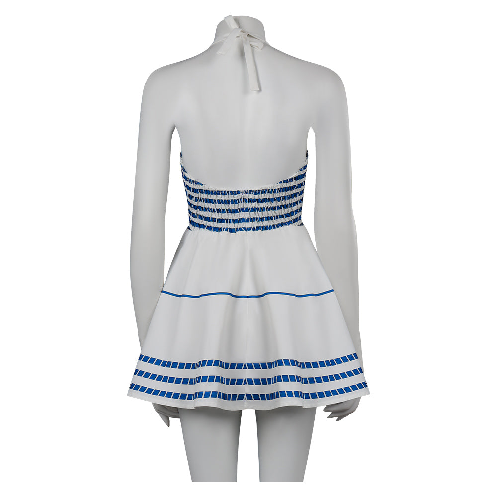 2023 Film Barbie Margot Robbie Robe Femme Cosplay Costume