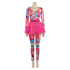 Film Barbie Design Original Rose Combinaison Costume Carnaval