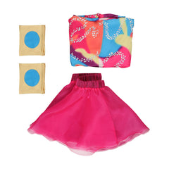 Film Barbie Design Original Rose Combinaison Costume Carnaval