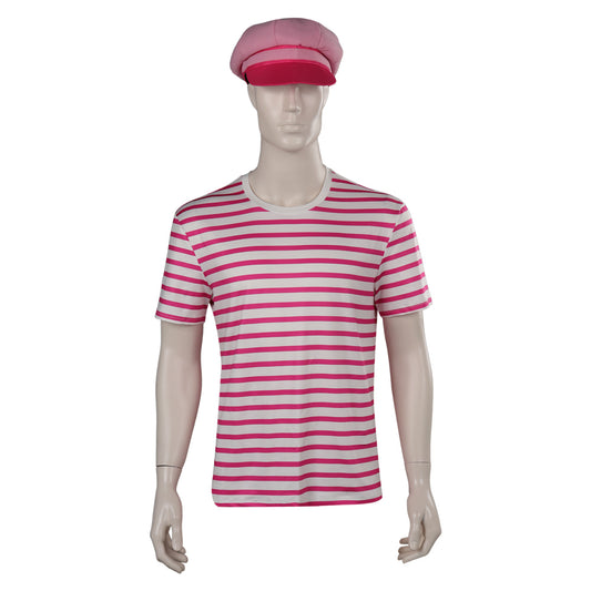 2023 Film Barbie Ken Kenny Chemise Chapeau Cosplay Costume