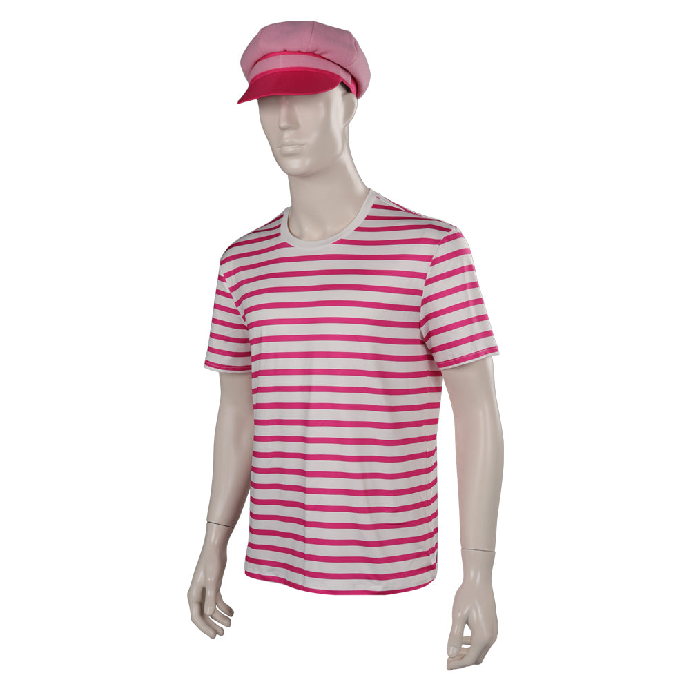 2023 Film Barbie Ken Kenny Chemise Chapeau Cosplay Costume