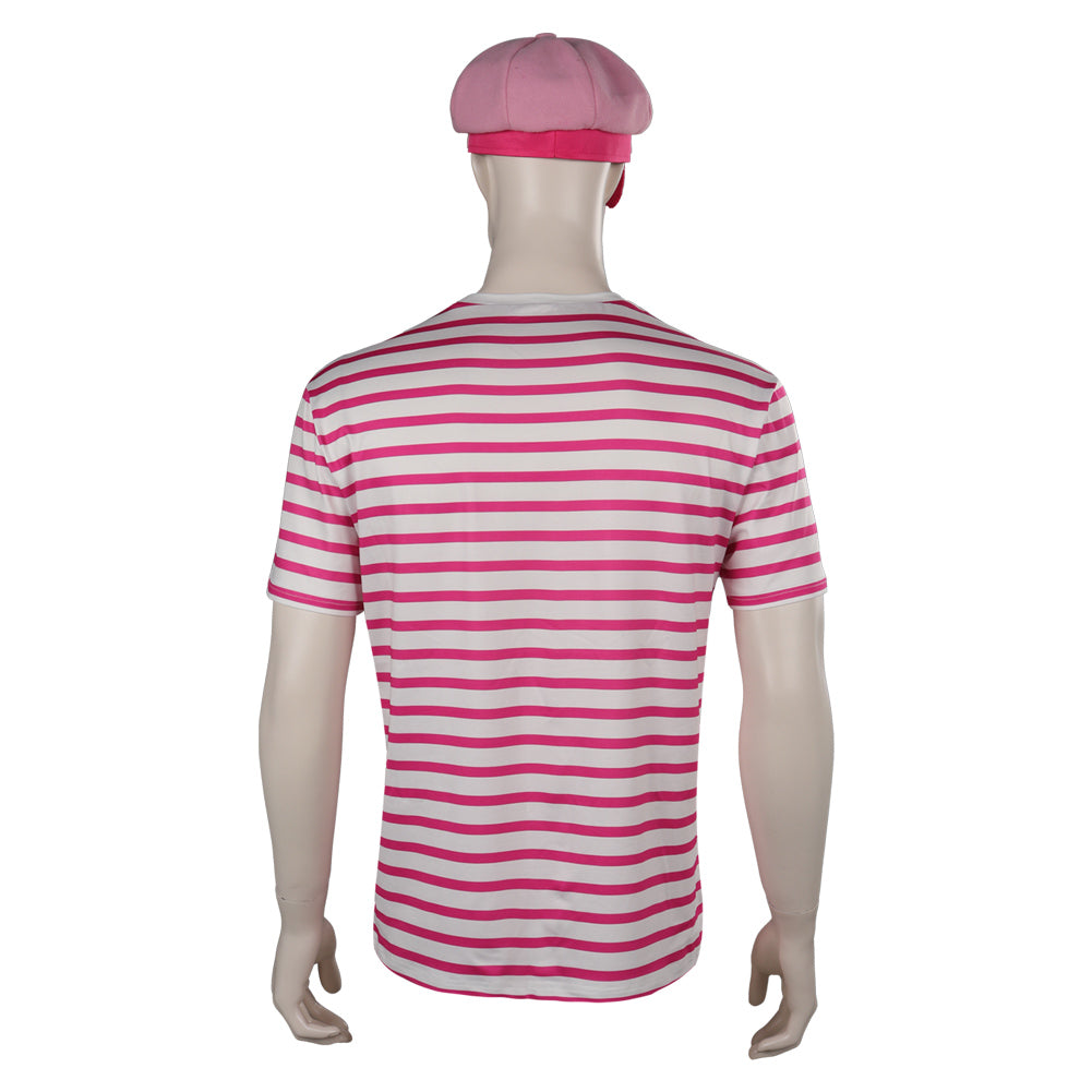 2023 Film Barbie Ken Kenny Chemise Chapeau Cosplay Costume