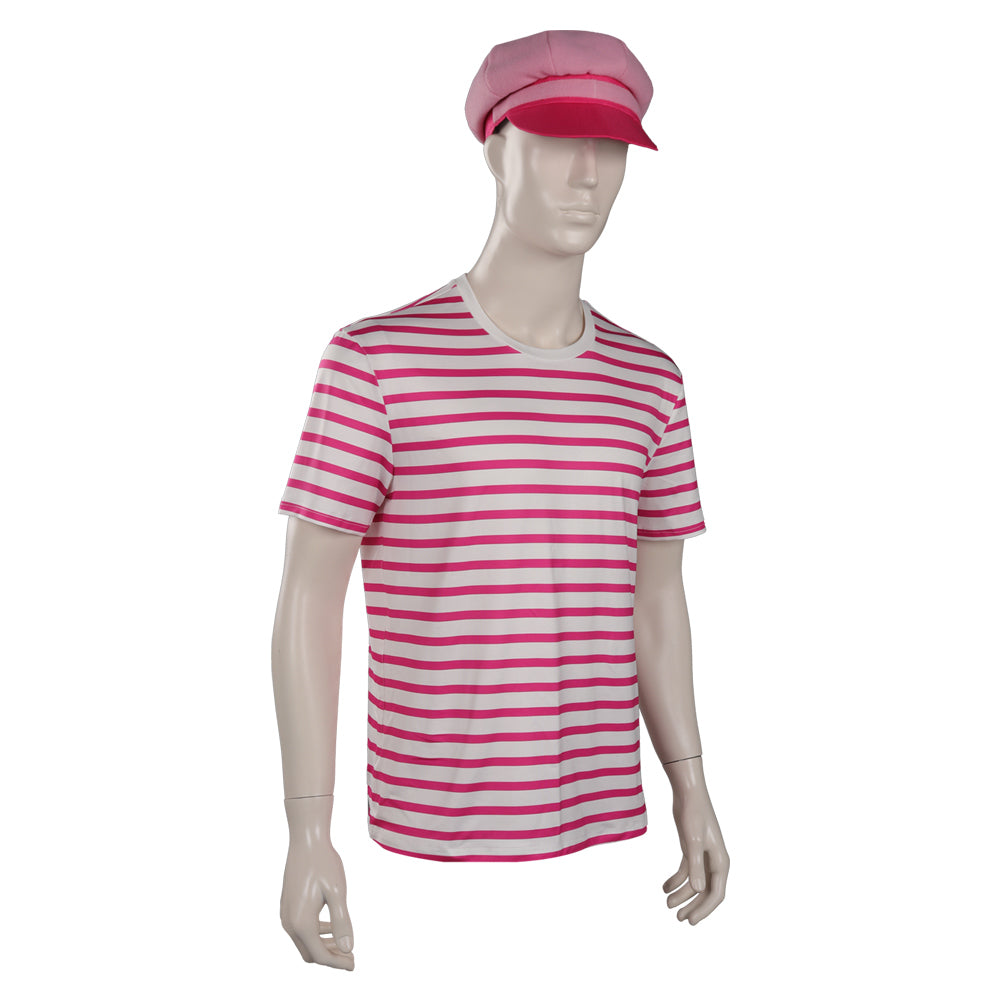 2023 Film Barbie Ken Kenny Chemise Chapeau Cosplay Costume