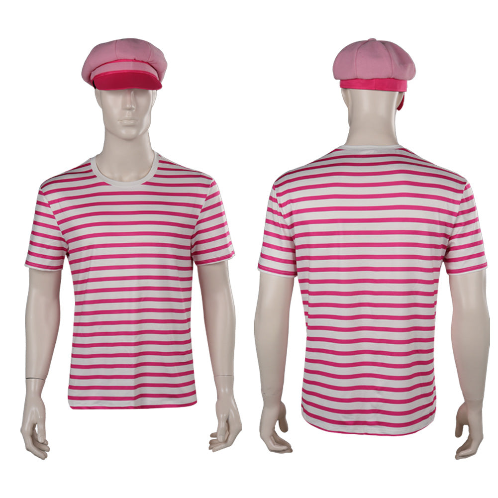 2023 Film Barbie Ken Kenny Chemise Chapeau Cosplay Costume