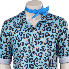 2023 Film Barbie Ken Uniform Bleu Emsemble Cosplay Costume