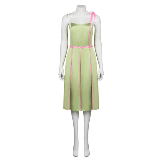 2023 Film Barbie Vert Robe Plage Uniforme Cosplay Costume