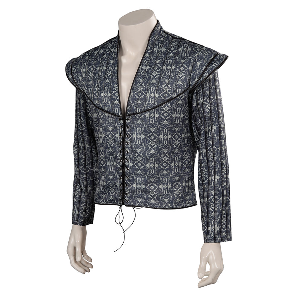 The Witcher 3 Geralt de Riv Manteau Top Jeu Cosplay Costume