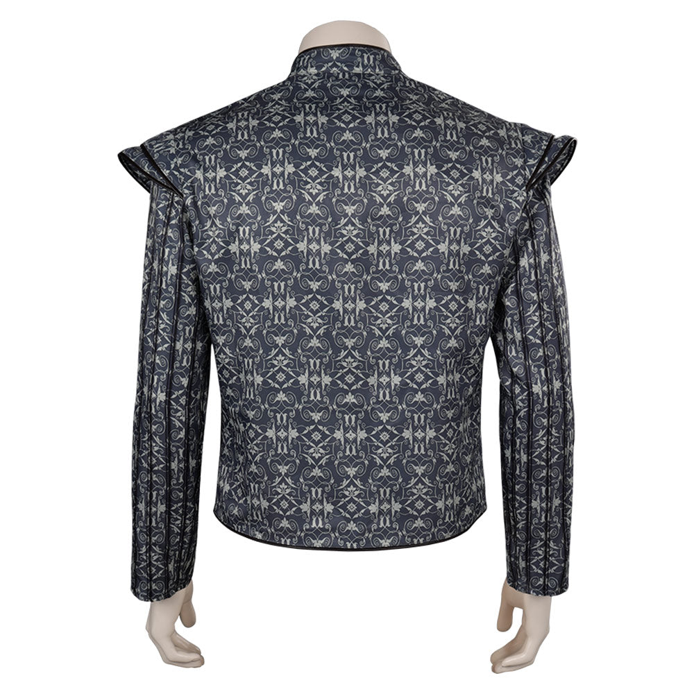 The Witcher 3 Geralt de Riv Manteau Top Jeu Cosplay Costume