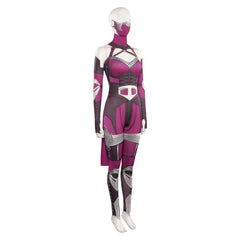 Mortal Kombat Milenna Tenue Jeu Cosplay Costume