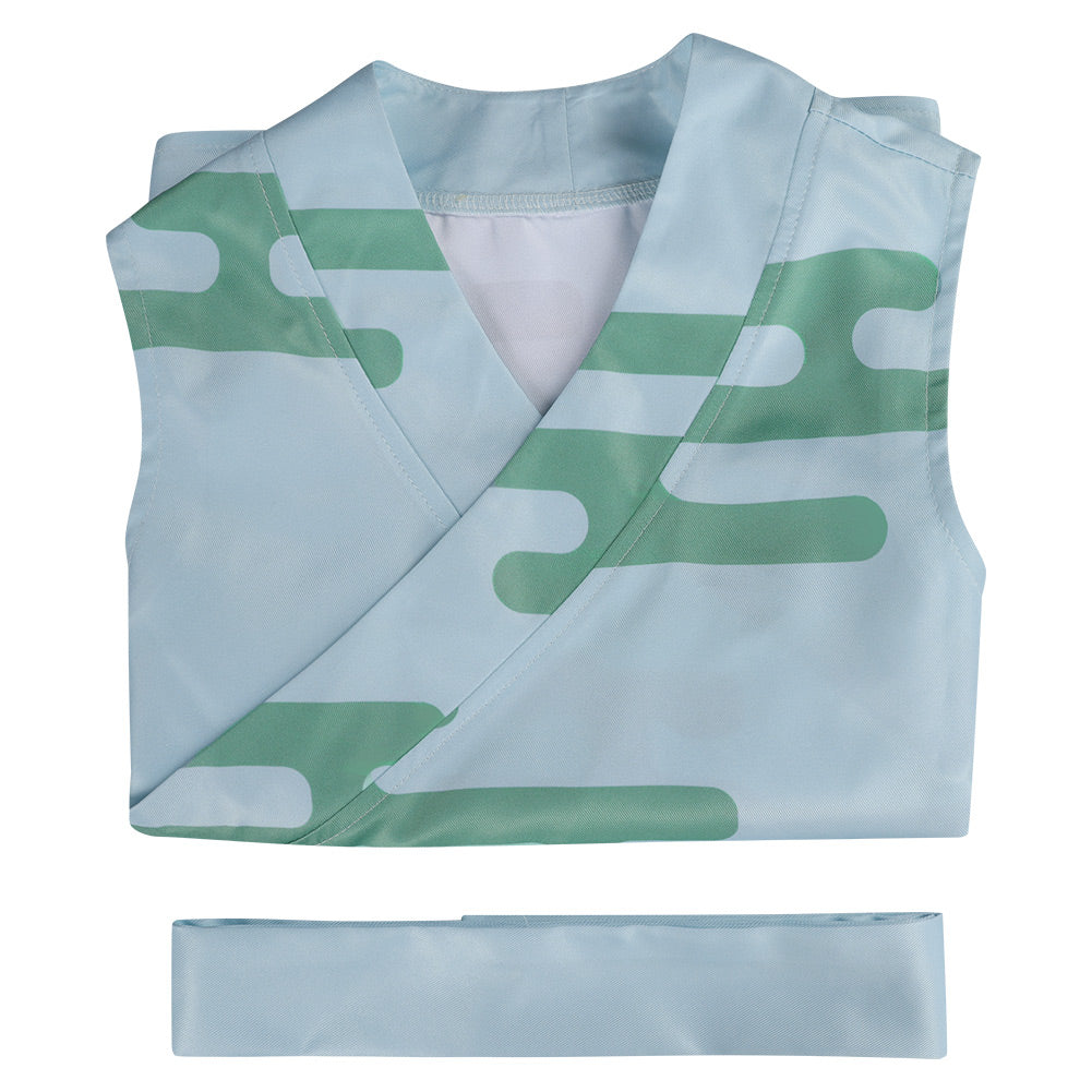 Demon Slayer Les Rôdeurs de la Nuit Tokitou Muichirou Kimono Cosplay Costume Carnaval