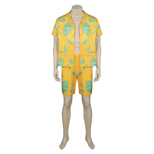 2023 Film Barbie Ken Ensemble de T-shirts de Plage Cosplay Costume