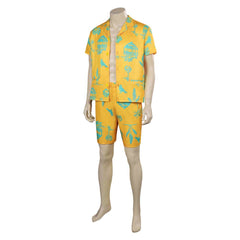 2023 Film Barbie Ken Ensemble de T-shirts de Plage Cosplay Costume