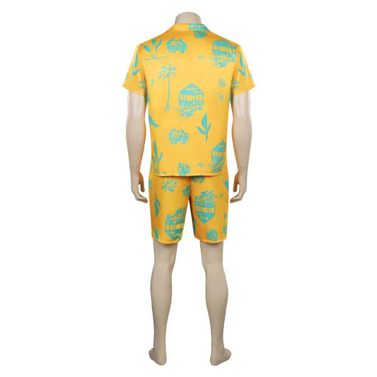 2023 Film Barbie Ken Ensemble de T-shirts de Plage Cosplay Costume
