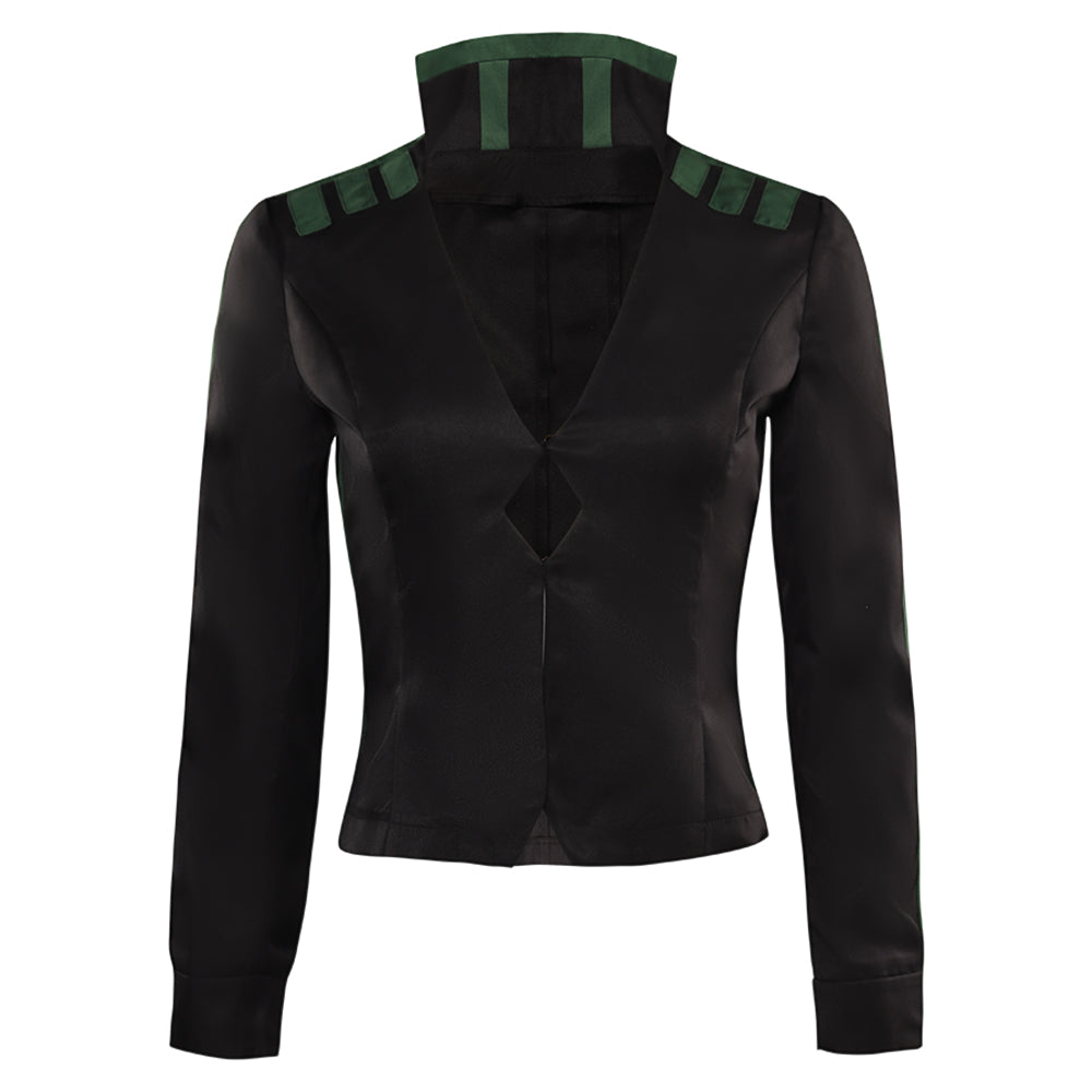 Poison Ivy Pamela Lillian Isley Manteau Cosplay Costume