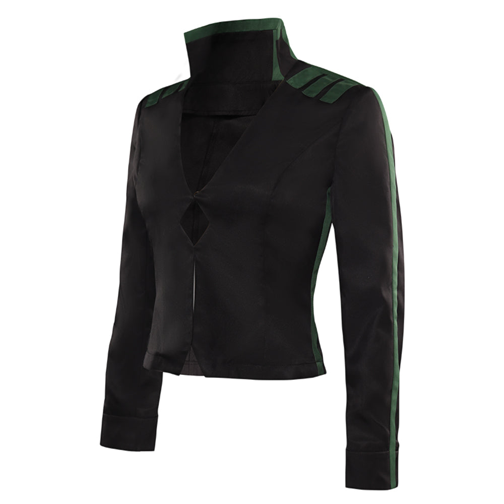 Poison Ivy Pamela Lillian Isley Manteau Cosplay Costume