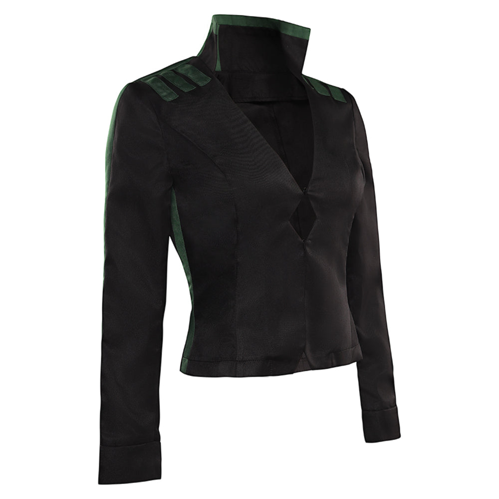 Poison Ivy Pamela Lillian Isley Manteau Cosplay Costume