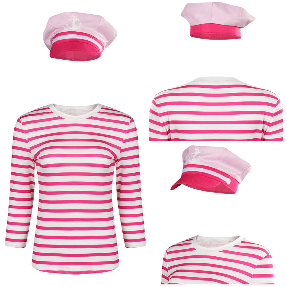 Film Barbie Barbie Manteau Chapeau Cosplay Costume Halloween Carnaval