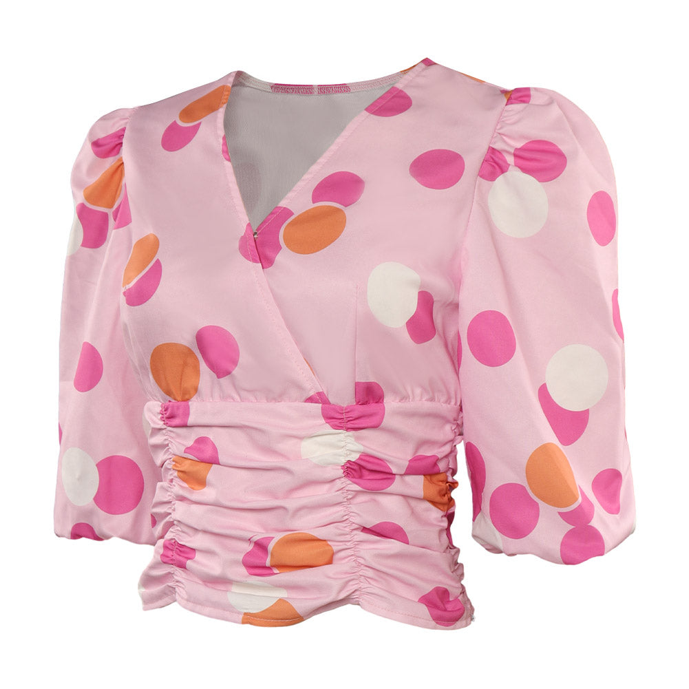 Film Barbie Gloria Top Chemise Cosplay Costume Halloween Carnaval