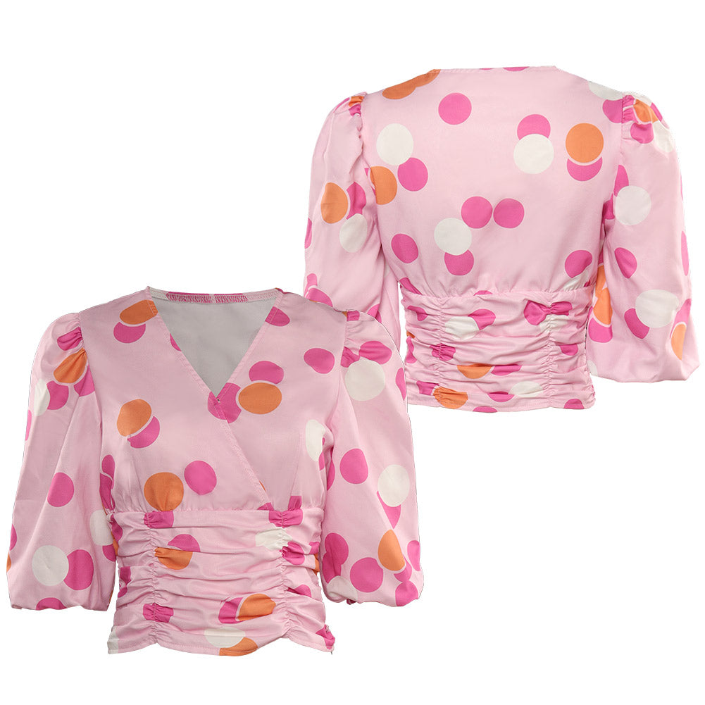 Film Barbie Gloria Top Chemise Cosplay Costume Halloween Carnaval