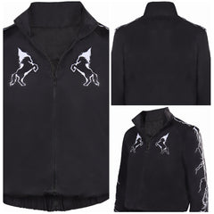 Film Barbie Ken Adulte Manteau Noir Cosplay Costume