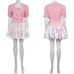 Film Barbie Robe Rose Tenue Cosplay Costume