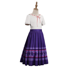 Encanto Luisa Madrigal Enfant Robe Cosplay Costume