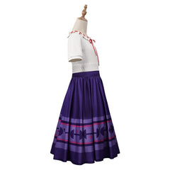 Encanto Luisa Madrigal Enfant Robe Cosplay Costume