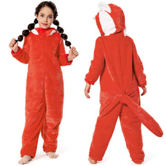 2022 Alerte Rouge Mei Enfant Pyjamas Cosplay Costume