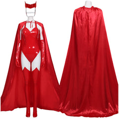 Wanda Vision Sexy Scarlet Witch Wanda Maximoff Cosplay Costume