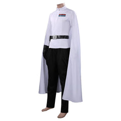 White Fighting Tenue Cosplay Costume